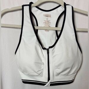 Copper Fit Women's Racerback Sports Bra Size Large